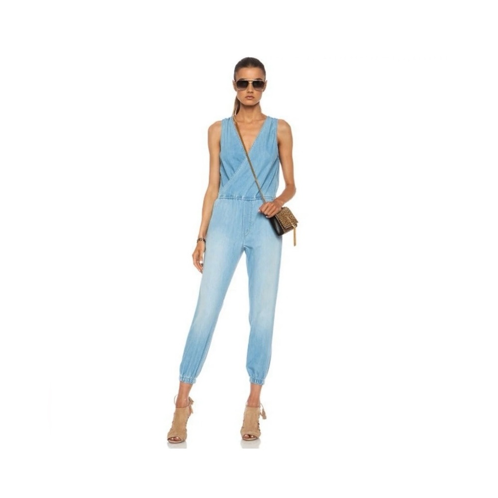 Mother Light Blue Jumpsuit Retired
